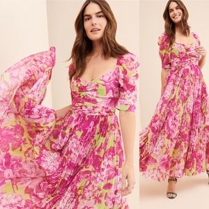 Rococo Sand Havana Floral Maxi Dress